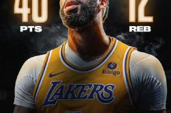 詹姆斯，爆发新星，复出首战轰40分！